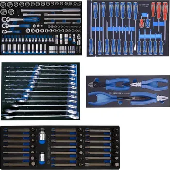 Sada nářadí Sada nářadí do dílenských vozíků 196 ks King Tony 937-196MRVD