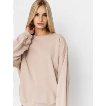 Dámská mikina Volcom Stone Soft Crew (khakiest) S, béžová