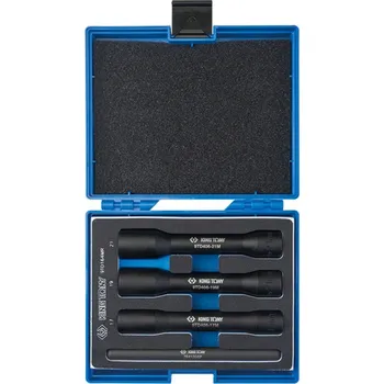 Gola sada Sada nástrčných prodloužených hlavic na poškozené šrouby King Tony 1/2 3 ks 9TD164MR