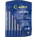 Sada jehlových pilníků 160/0 s plastovou rukojetí 6-ti dílná 286213931606