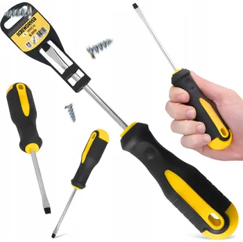 Šroubovák Šroubovák plochý SL 6x100 mm Univerzální Dlouhý Odolný OCEL MAGNET