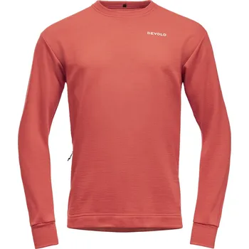Pánská funkční mikina Devold Everyday Crew Man Velikost: XL / Barva: červená