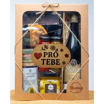 Dárková krabička VELKÁ DÁRKOVÁ SADA s Červeným vínem pro Tebe (VELKÁ DÁRKOVÁ SADA s Červeným vínem pro Tebe)