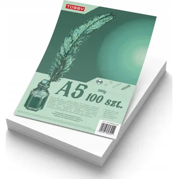 Kancelářský papír Kancelářský papír Tobby formát A5, 200 g/m², 100 listů