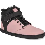 Barefoot zimní boty Pegres - BF40 0.1 starorůžové Velikost: 36