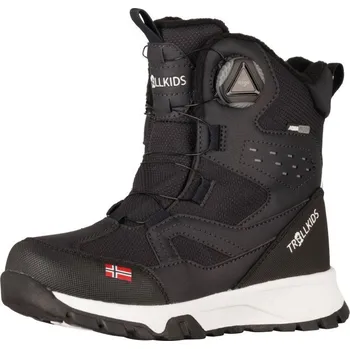 Pánská zimní obuv Boty TROLLKIDS Kirkenes Winter Boots - black 28
