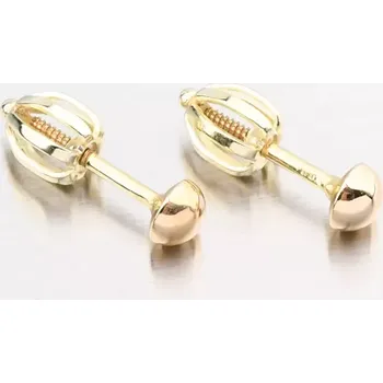 Náušnice Dámské náušnice žluté zlato 585 DZ5004ZL