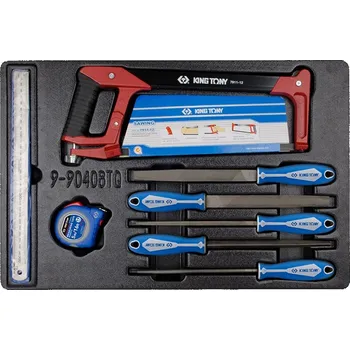 Sada nářadí Sada pilníků, meřidla a pilky 8 ks King Tony 9-90408TQ