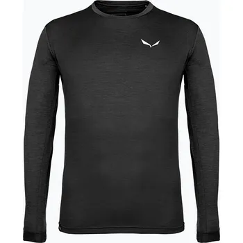 Pánské tričko Pánské trekové tričko Salewa Puez Melange Dry black out melange