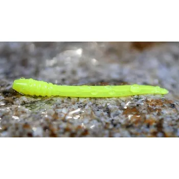 Umělá nástraha Gumový ocásek RedBass Micro Tails S - 48 mm - UV signální oranžová