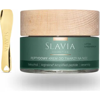 Pleťový krém Slavia Cosmetics Peptidový krém na obličej na noc Lifting Regenerace 50 ml