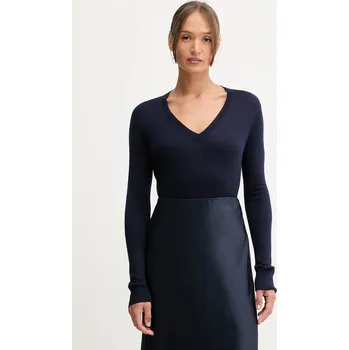 Dámský svetr Svetr z hedvábné směsi United Colors of Benetton dámský, růžová barva, 1ZRED402L 59A, vel. M