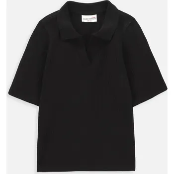 Dívčí tričko Dívčí tričko 140 Černé Tričko pro dívky Coccodrillo WC4