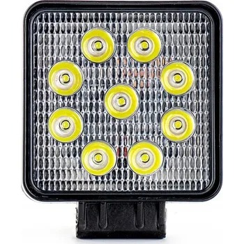 Pracovní světlo LED pracovní světlo 9x LED čtvercové – bodové světlo