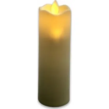 Svíčka LED svíčka na baterie 15 cm s pohyblivým plamenem A173103