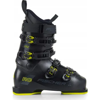 Sjezdové boty Lyžařské boty Fischer RC 90 HV black yellow černé 295 (45 1/3)