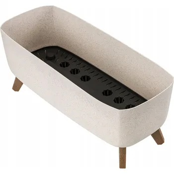 Květináč Bílý plast Květináč Prosperplast 23 cm x 58 x 24,5 cm