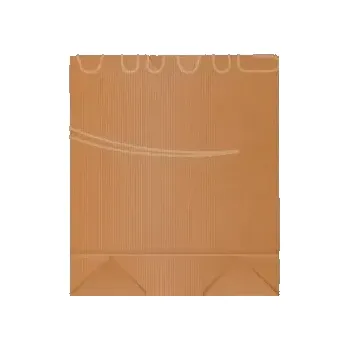 Papírový sáček (FSC Mix) s křížovým dnem kraft 22,5 x 31 cm `2kg` [1000 ks] (71019)