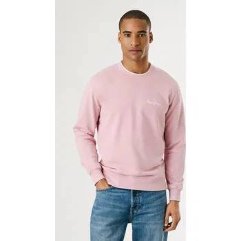 Pánská mikina Pepe Jeans Pánská mikina TERREL CREW Barva: růžová, Velikost: S