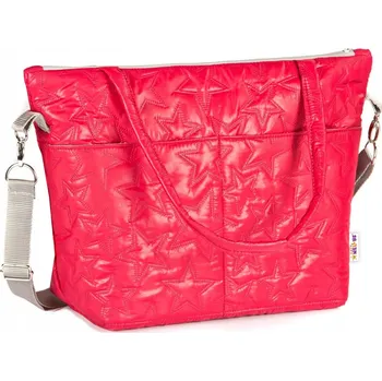 Přebalovací taška Taška na kočárek Star, Baby Nellys - červená