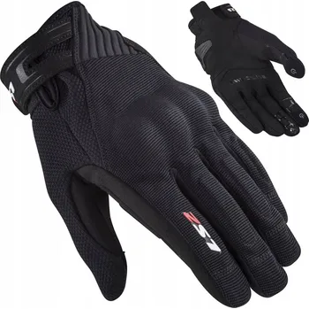 Moto rukavice RUKAVICE LS2 DART 2 ČERNÉ S KRÁTKÉ LETNÍ