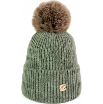 Čepice Szaleo Zimní čepice zelená, univerzální velikost