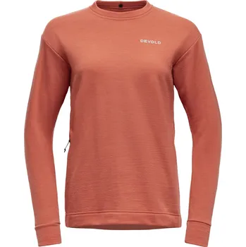 Dámská mikina Devold Everyday Crew Wmn Velikost: L / Barva: oranžová
