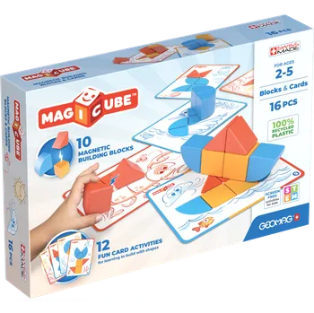 ostatní stavebnice Geomag Magicube Blocks&Cards 16 dílků