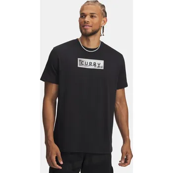 Pánská móda Pánské tričko Under Armour Curry Trend Tee 1-BLK 6007303-001 Černá SM
