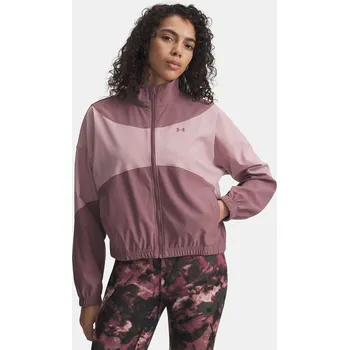 Dámská casual bunda Dámská bunda Under Armour UA Rival Woven Jacket-BRN 1389631-651 Hnědá MD