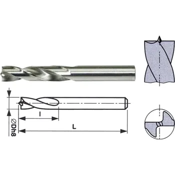 Vrták Vrták 06,00 mm HSSCo na bodové sváry jednostranný