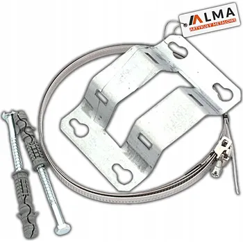 Věšák Nástěnný držák 0-380 mm pro expanzní nádoby, závěs pro tlakové nádoby