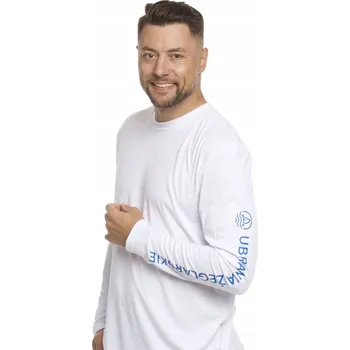 Pánské tričko Technické tričko Sailing Clothes, dlouhý vel. vel L, bílé