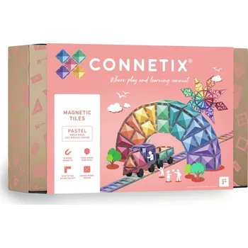 ostatní stavebnice CONNETIX Magnetická stavebnice Pastel Mega Pack 202 ks