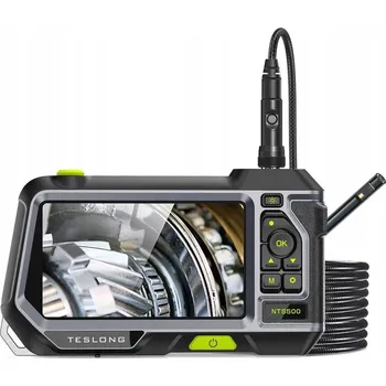 Endoskop Teslong NTS500 s 5palcovým IPS displejem, sondou 5,5 mm, dvojitou kamerou, kabelem 1 m