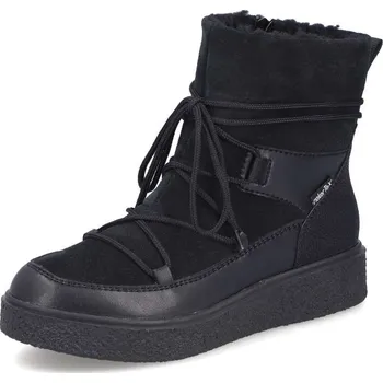 Dámské kozačky Dámská kotníková obuv RIEKER Y0051-00 černá W5 36