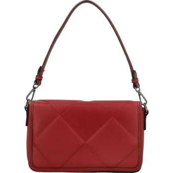 Kabelka Módní dámská koženková kabelka na rameno Vanya, červená