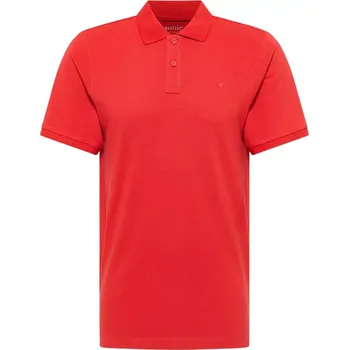 Pánská móda Velké pánské hladké polo triko s límečkem Mustang 1016878-7270 červené (4XL)