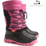 Dětská obuv DEMAR SAMANTA 1304 A růžová, zimní sněhule 25-26