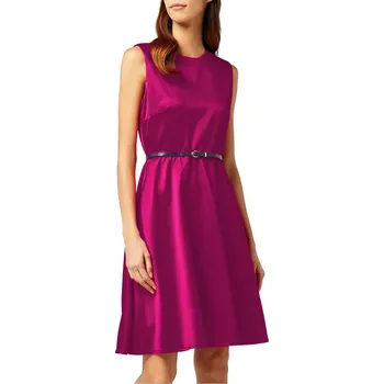 Dámské šaty INTIMUSE ŠATY DÁMSKÉ VELIKOST 40 BARVA FUCHSIOVÁ BEZ RUKÁVŮ KOKTEJLOVÉ RŮŽOVÉ