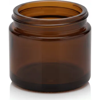 Sklenice Sklenice hnědá na svíčky 60 ml