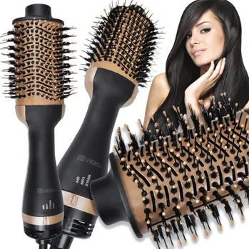 Fén Vezo kartáč na vlasy a fén 3 režimy turmalínová ionizace silný 2000W