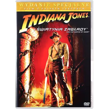 DVD film Indiana Jones i Świątynia Zagłady wydanie specjalne DVD