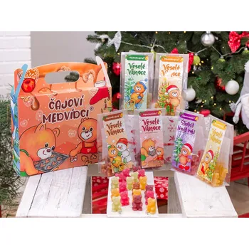 Čaj Lipoo Box - Čajoví medvídci - Vánoční balení