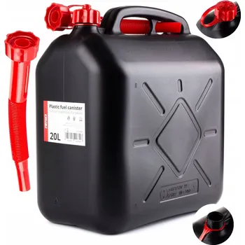 Kanystr Kanystr Plastový na Palivo 20L Černý