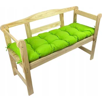 Polštář Polštář na lavičku Polstr Zahradní lavice SVĚTLE ZELENÁ 180cm