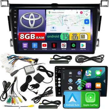 Auto Hi-Fi Autorádio NCS ZQ9 Toyota RAV4 2013-2018 ANDROID 8GB LTE