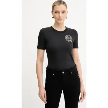 Pánské tričko Tričko Versace Jeans Couture 79HAHT01.CJ03T černá 99X, vel. L