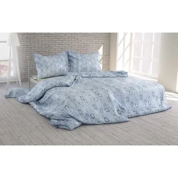 Povlečení Polášek Krepové povlečení Pampeliška - Modrá | 70 x 90 cm