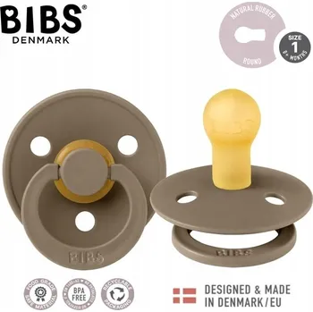 dudlíky Dudlík Bibs kulatý kaučuk 0+